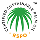 Certified Sustainable palm oil • RSPO •